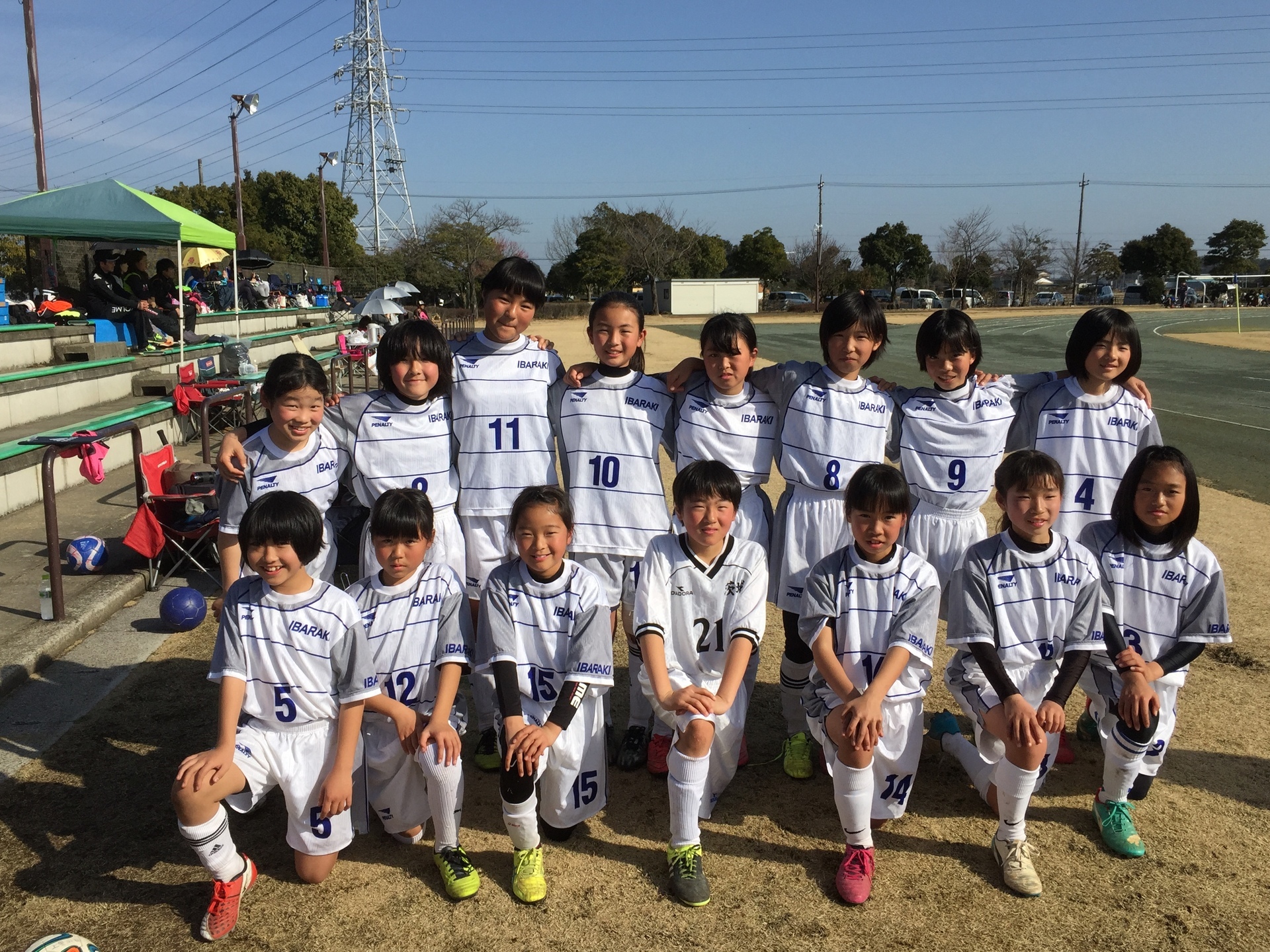 U 11埼玉女子選抜招待交流大会の写真 茨城県4種県南トレセン